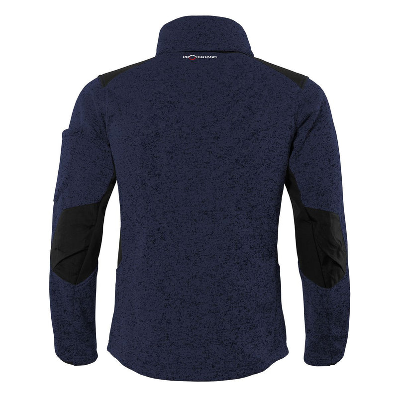 Laden Sie das Bild in Galerie -Viewer, Strick-Fleecejacke - VGCA40