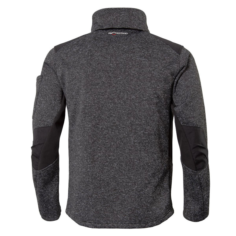 Laden Sie das Bild in Galerie -Viewer, Strick-Fleecejacke - VGCA40