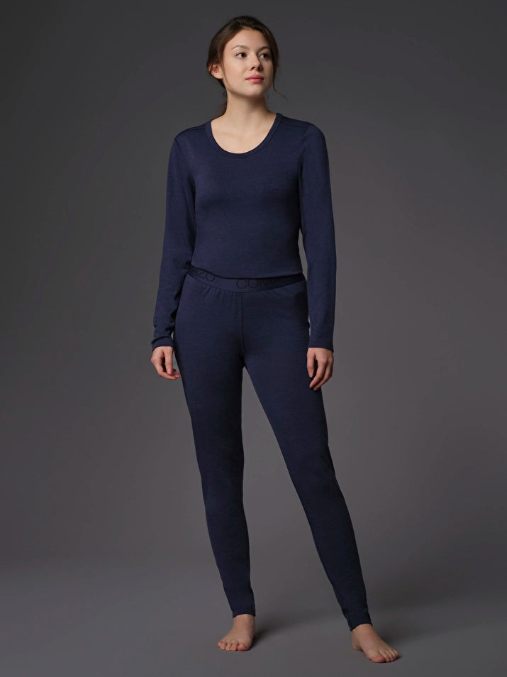 Laden Sie das Bild in Galerie -Viewer, 100 % Merinowolle-Hose Damen | 190 g/m² | Exzellenter Wärmeschutz