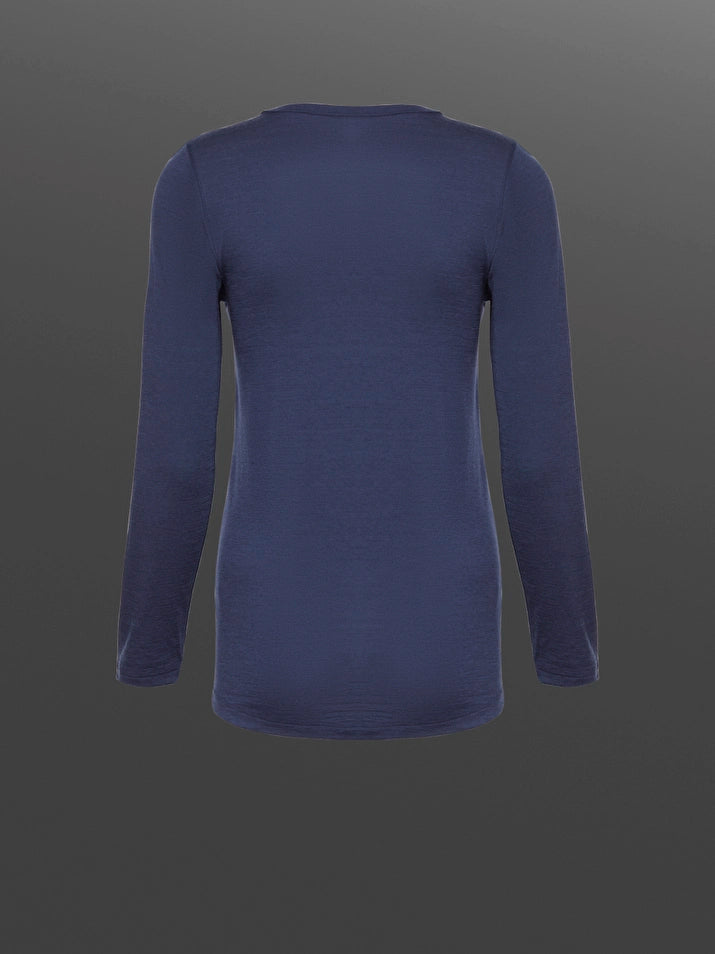 Laden Sie das Bild in Galerie -Viewer, 100 % Merinowolle-Shirt Damen | 190 g/m² | Exzellenter Wärmeschutz