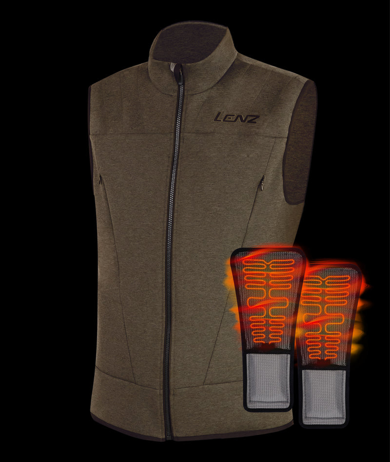 Laden Sie das Bild in Galerie -Viewer, Heat Vest 2.0 Men + Pair Of Heat Pads