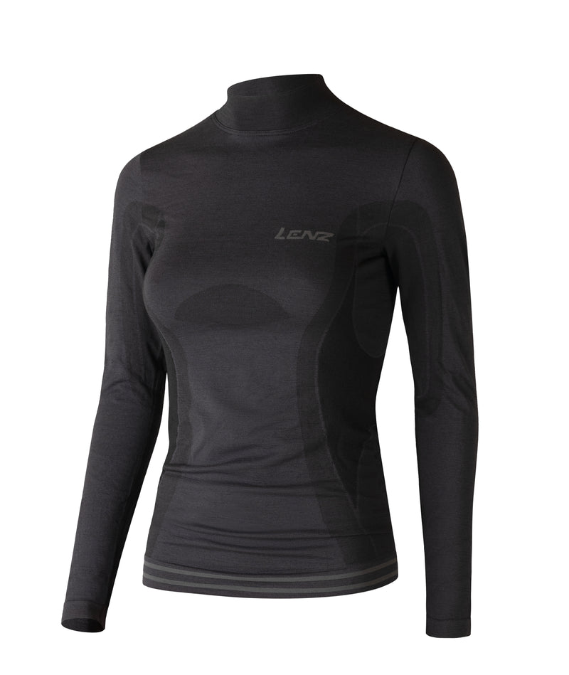 Laden Sie das Bild in Galerie -Viewer, Longsleeve Women Merino 6.0 Turtle Neck