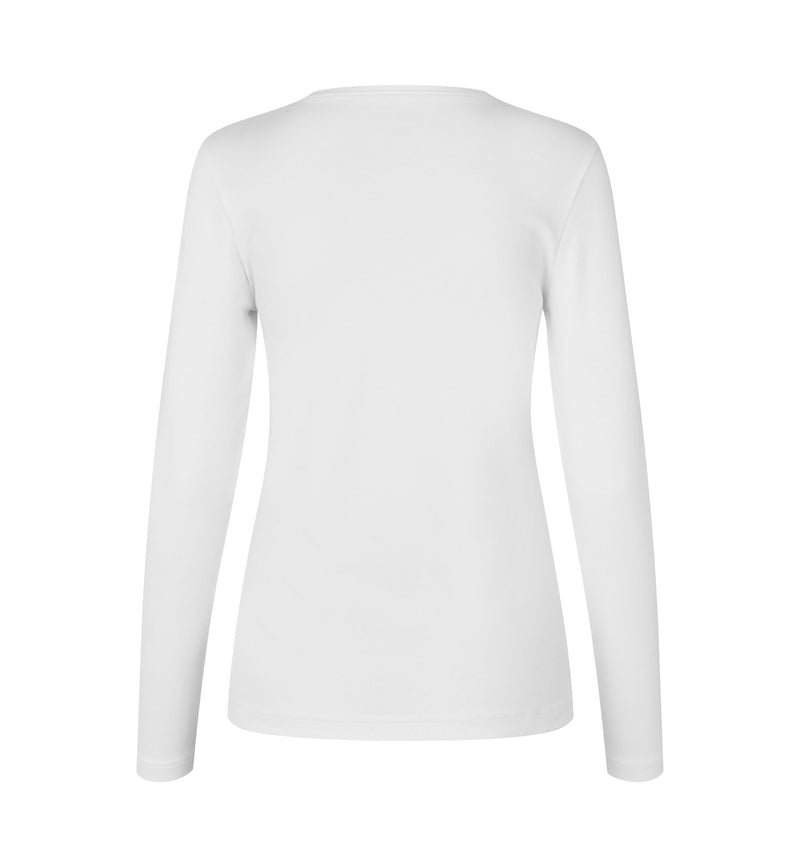 Laden Sie das Bild in Galerie -Viewer, ID ökologisch Langarm Damen Interlock T-Shirt - 5003