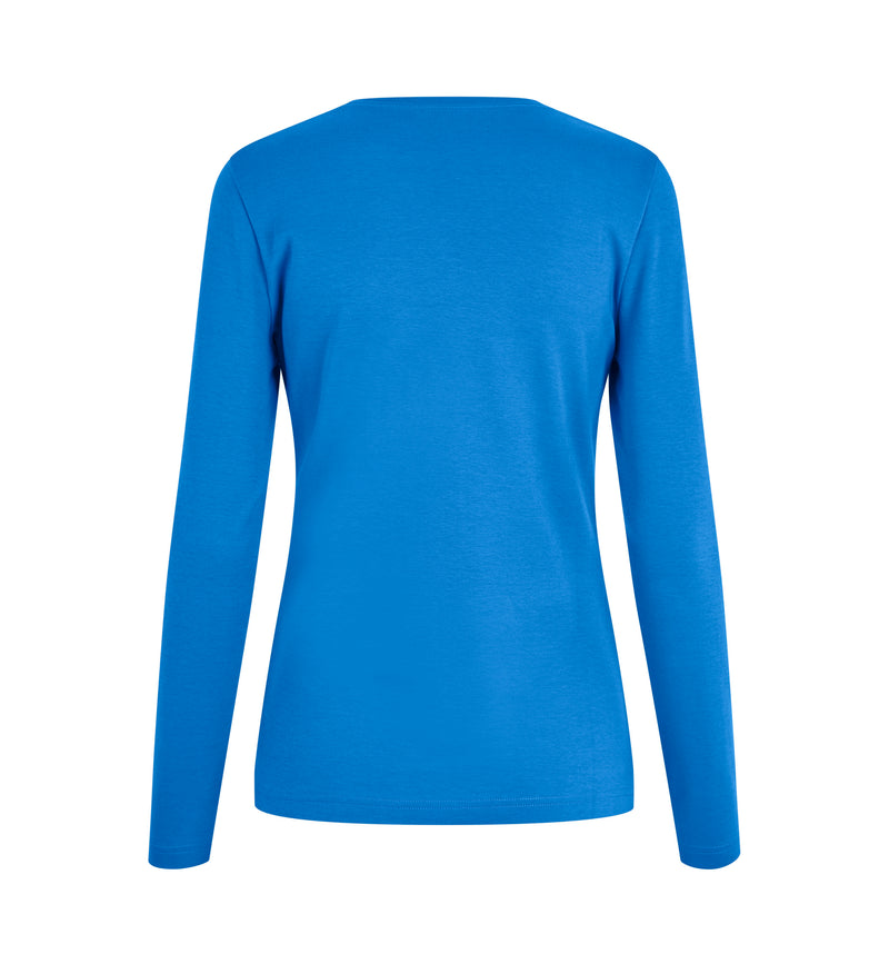 Laden Sie das Bild in Galerie -Viewer, ID ökologisch Langarm Damen Interlock T-Shirt - 5003