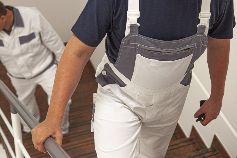 Laden Sie das Bild in Galerie -Viewer, Qualitex Latzhose Basic 2-Farbig - 61937ZF