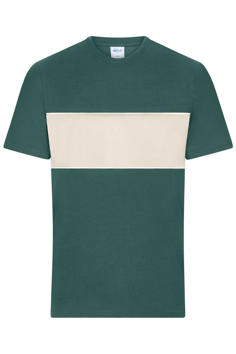 Laden Sie das Bild in Galerie -Viewer, T-Shirt colour-block UNISEX OCS Standard
