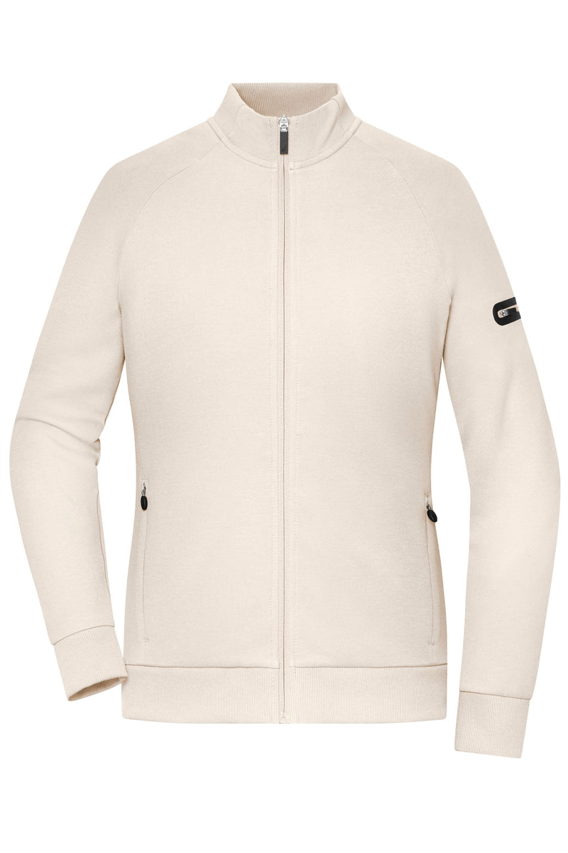 Laden Sie das Bild in Galerie -Viewer, Ladies' Zip Jacket Interlock OCS Blended & RCS