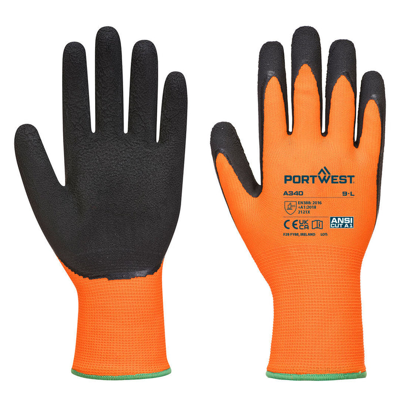 Laden Sie das Bild in Galerie -Viewer, Warnschutz Grip Handschuh - Latexschaum - A340