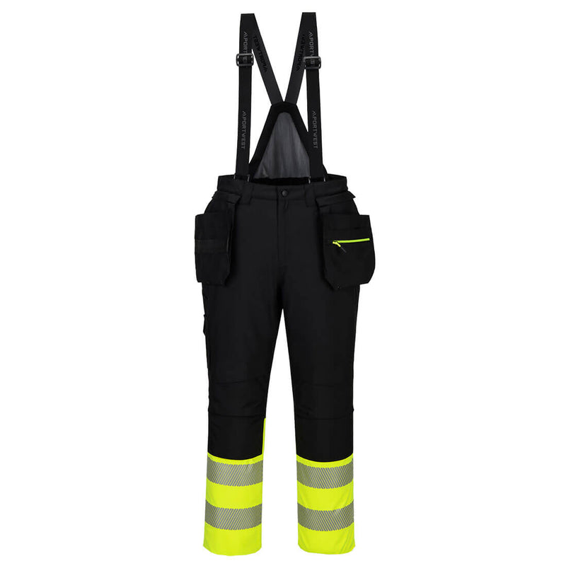 Laden Sie das Bild in Galerie -Viewer, DX4 Hi-Vis Winter Latzhose Klasse 1 DX437