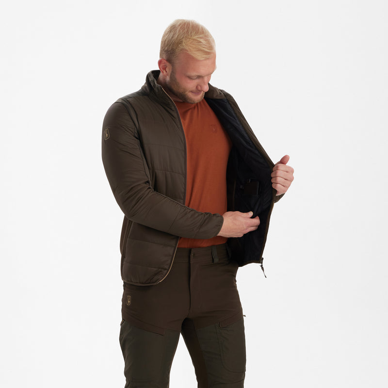 Laden Sie das Bild in Galerie -Viewer, Heat wattierte Jacke - beheizbare Jacke