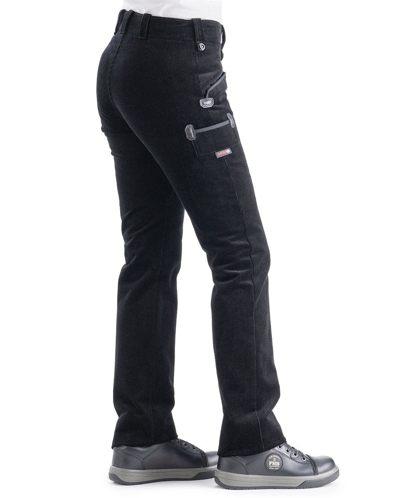 Laden Sie das Bild in Galerie -Viewer, Oyster Rosa Damen Zunfthose ohne Schlag