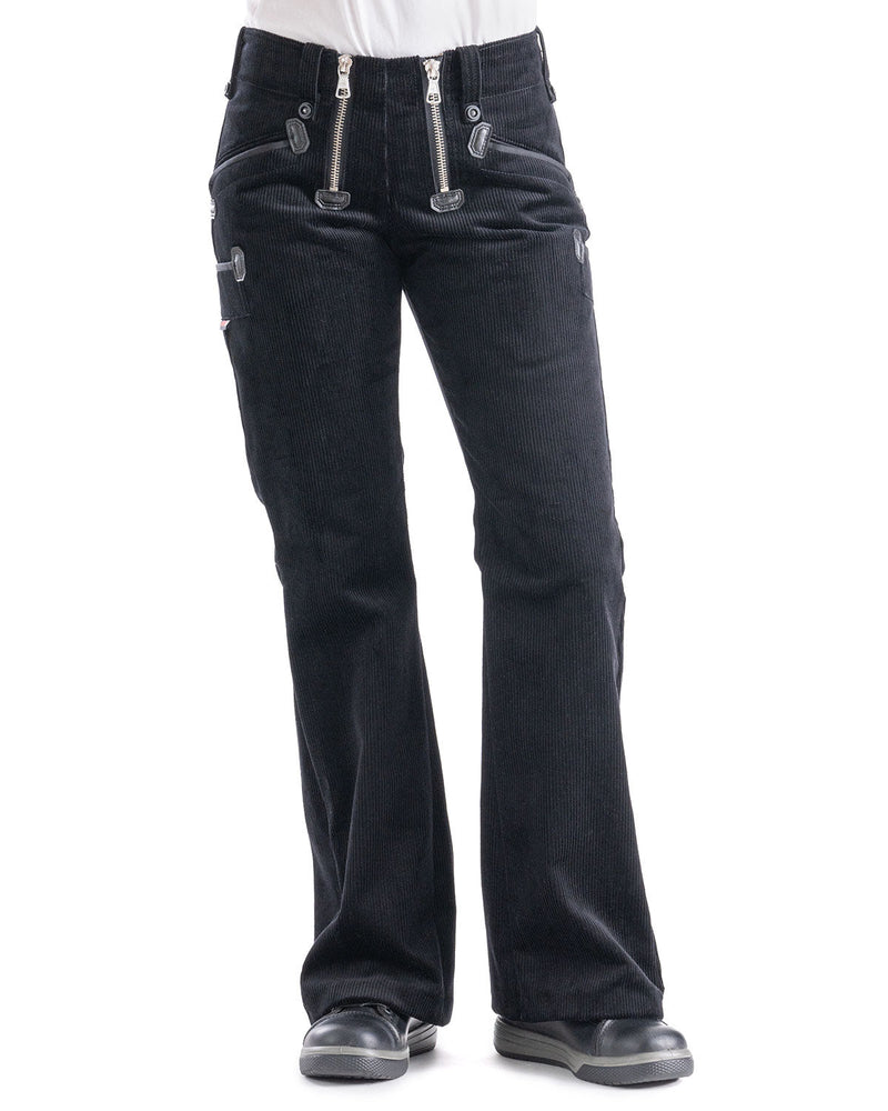 Laden Sie das Bild in Galerie -Viewer, Oyster Kely Damen Zunfthose mit Schlag