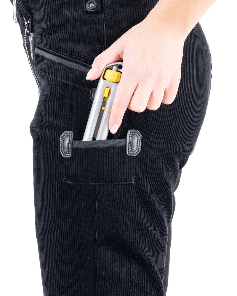 Laden Sie das Bild in Galerie -Viewer, Oyster Kely Damen Zunfthose mit Schlag