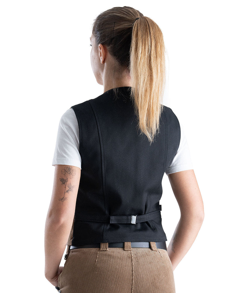 Laden Sie das Bild in Galerie -Viewer, Orgnatur Nyx Damen Zunftweste kurzer Rücken