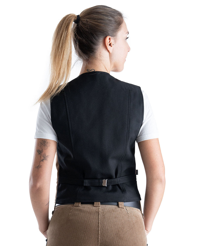 Laden Sie das Bild in Galerie -Viewer, Orgnatur Nyx Damen Zunftweste kurzer Rücken