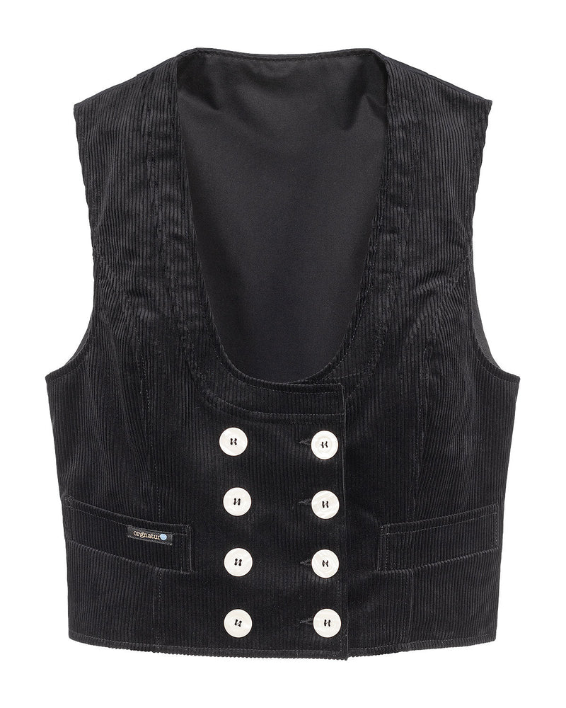 Laden Sie das Bild in Galerie -Viewer, Orgnatur Nyx Damen Zunftweste kurzer Rücken