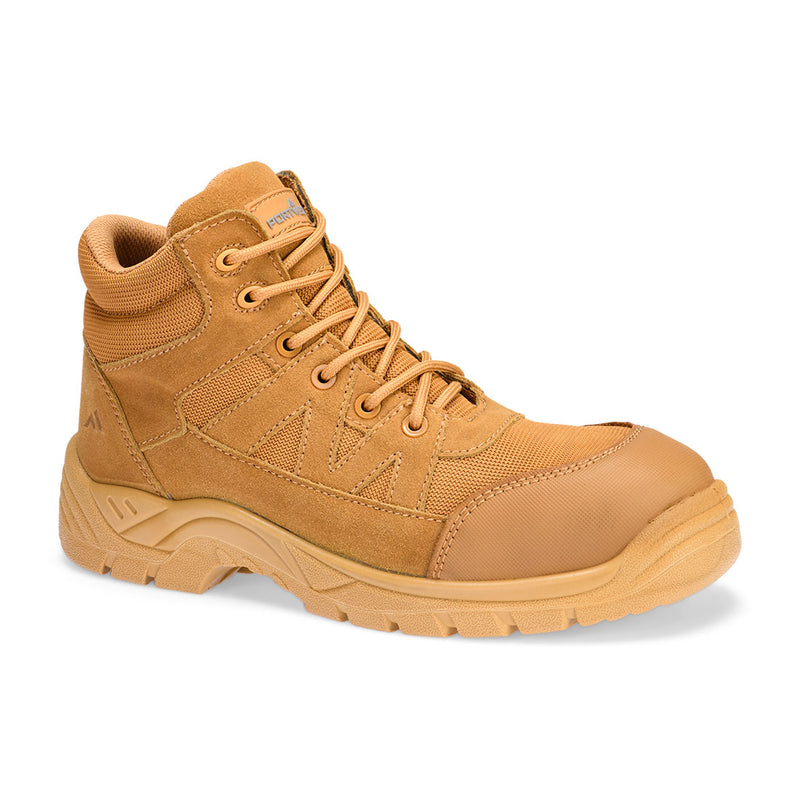 Laden Sie das Bild in Galerie -Viewer, Wildleder-Stiefelette aus Kompositmaterial S1PL SR FO FC20