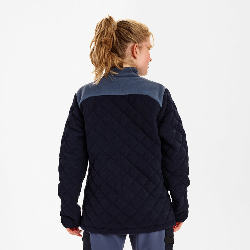 Laden Sie das Bild in Galerie -Viewer, Entire Damen Gestepptes-Fleecejacke 1336-143