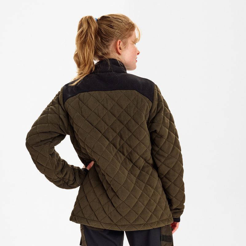 Laden Sie das Bild in Galerie -Viewer, Entire Damen Gestepptes-Fleecejacke 1336-143