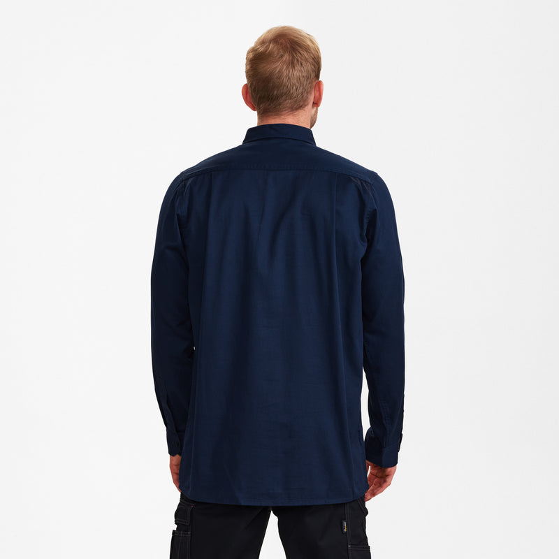 Laden Sie das Bild in Galerie -Viewer, Extend Baumwolle langärmliges Herrenhemd 7181-830