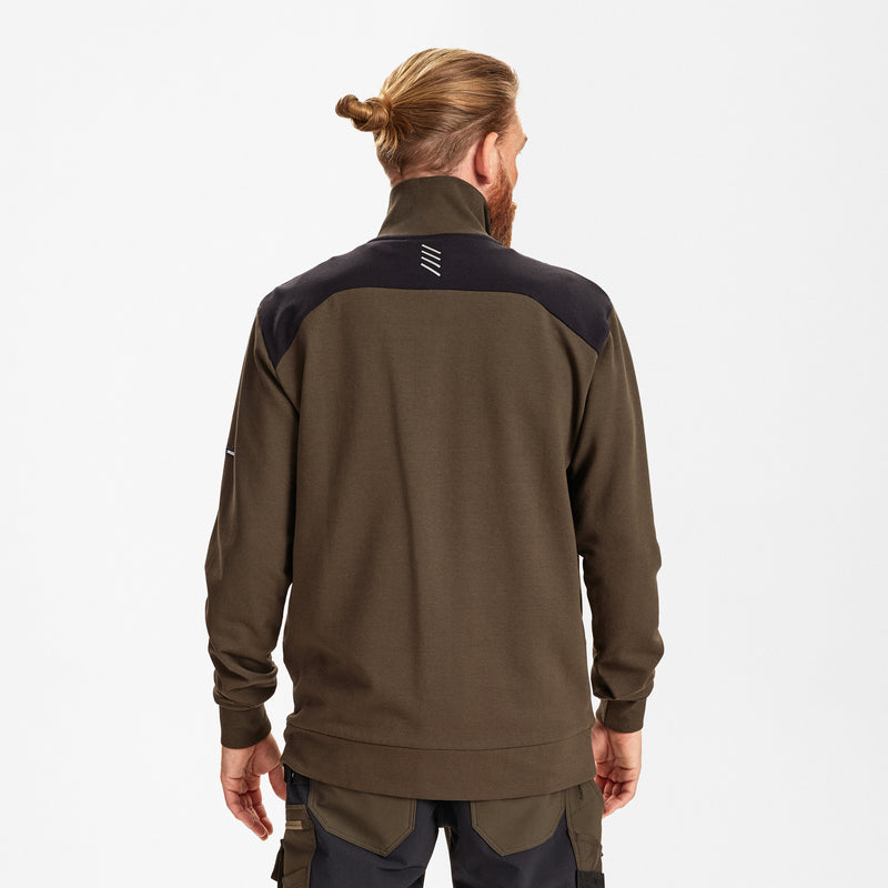 Laden Sie das Bild in Galerie -Viewer, Entire Sweatcardigan mit Kragen 8328-247