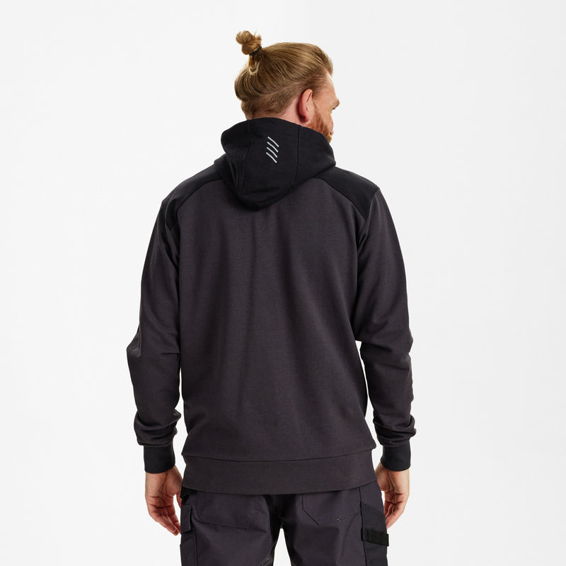 Laden Sie das Bild in Galerie -Viewer, Entire sweatcardigan mit kapuze 8329-247