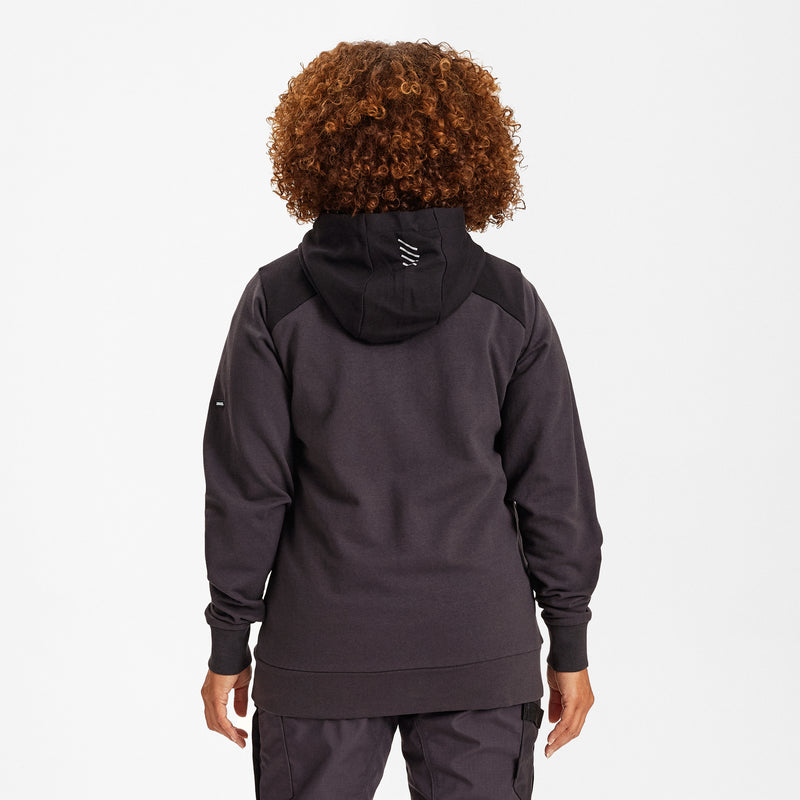 Laden Sie das Bild in Galerie -Viewer, Entire Damen Sweatcardigan mit Kapuze 8334-247