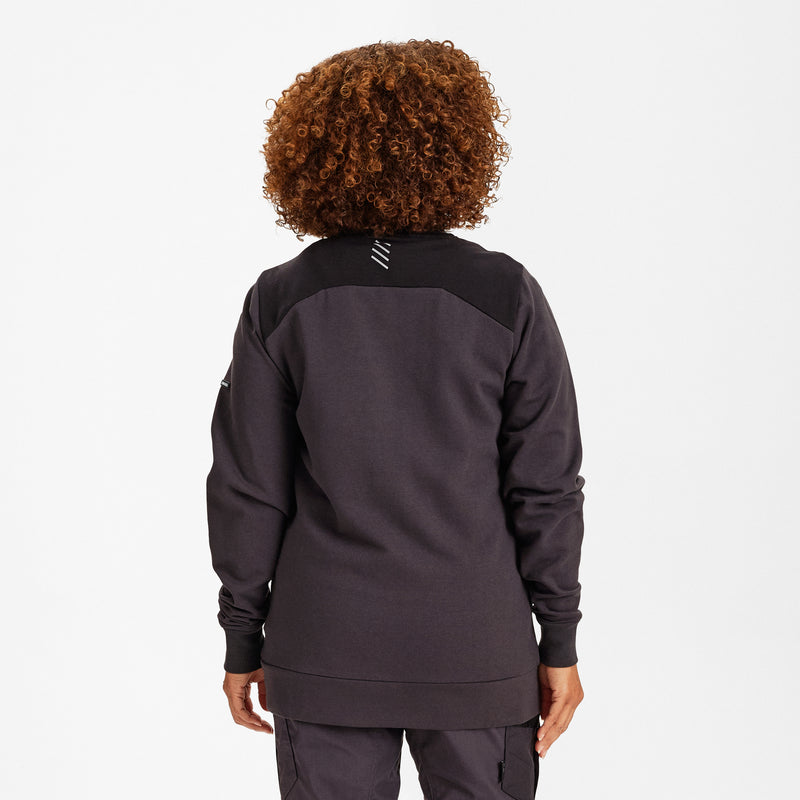 Laden Sie das Bild in Galerie -Viewer, Entire Damen Sweatcardigan mit Kragen 8335-247