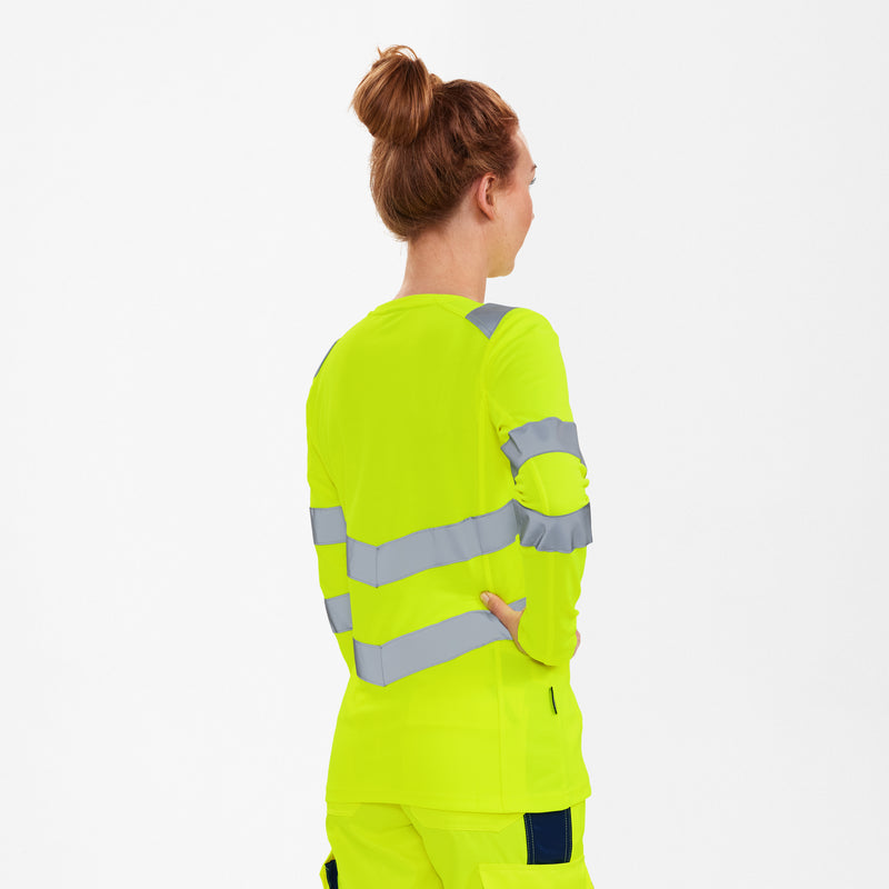 Laden Sie das Bild in Galerie -Viewer, Safety Damen langarm-Shirt 9543-182