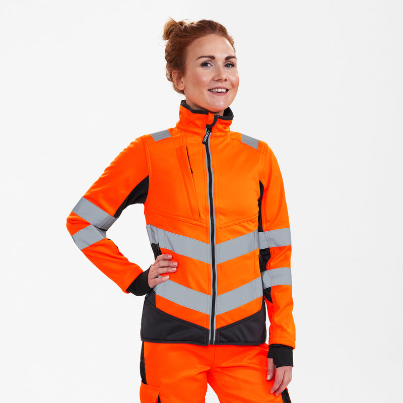 Laden Sie das Bild in Galerie -Viewer, Safety Damen Softshelljacke 1156-237