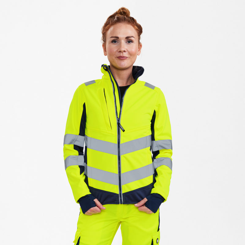 Laden Sie das Bild in Galerie -Viewer, Safety Damen Softshelljacke 1156-237