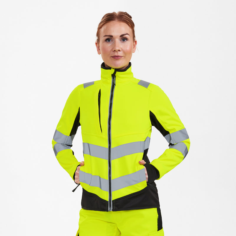 Laden Sie das Bild in Galerie -Viewer, Safety Damen Softshelljacke 1156-237