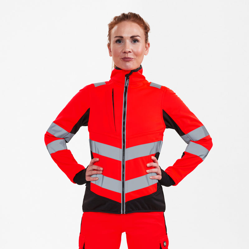 Laden Sie das Bild in Galerie -Viewer, Safety Damen Softshelljacke 1156-237