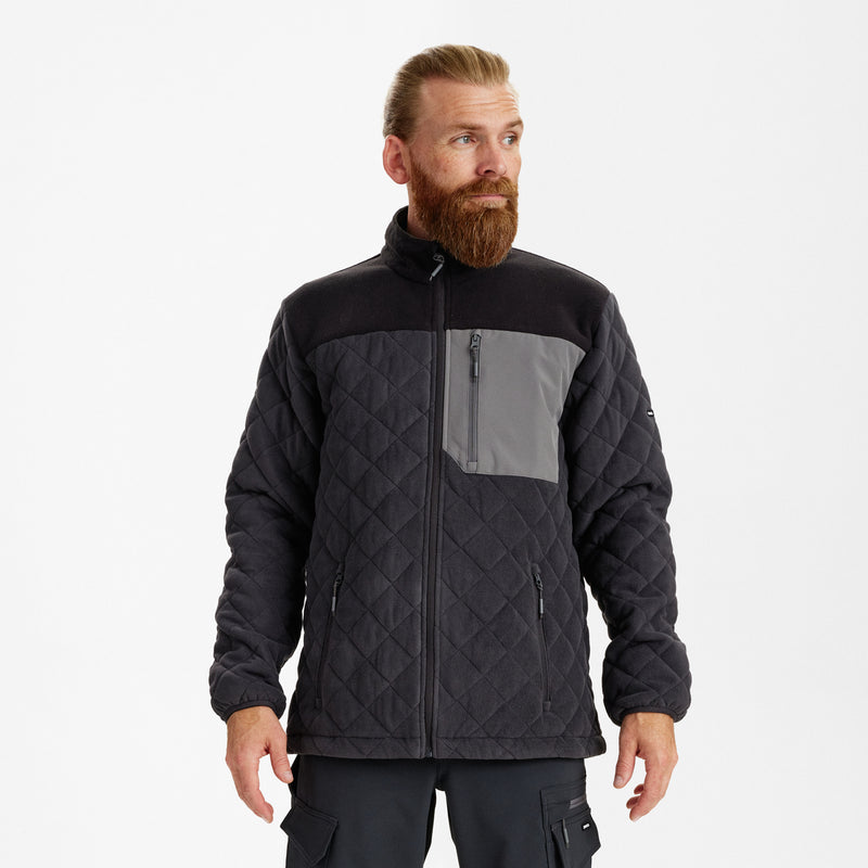 Laden Sie das Bild in Galerie -Viewer, Entire Gestepptes-Fleecejacke 1326-143