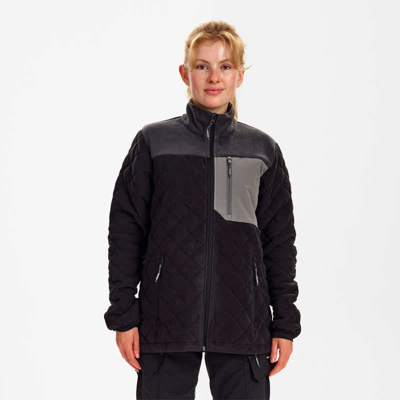 Laden Sie das Bild in Galerie -Viewer, Entire Damen Gestepptes-Fleecejacke 1336-143