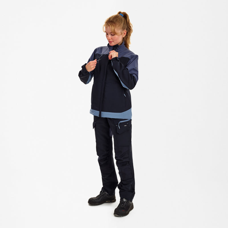 Laden Sie das Bild in Galerie -Viewer, Entire Damen Arbeitsjacke mit 4-Wege-Stretch 1341-234