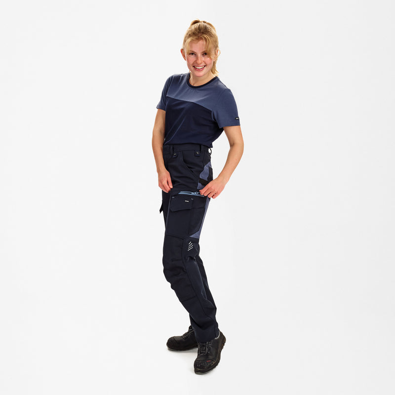 Laden Sie das Bild in Galerie -Viewer, Entire Damen Arbeitshose mit 4-Wege-Stretch 2341-234