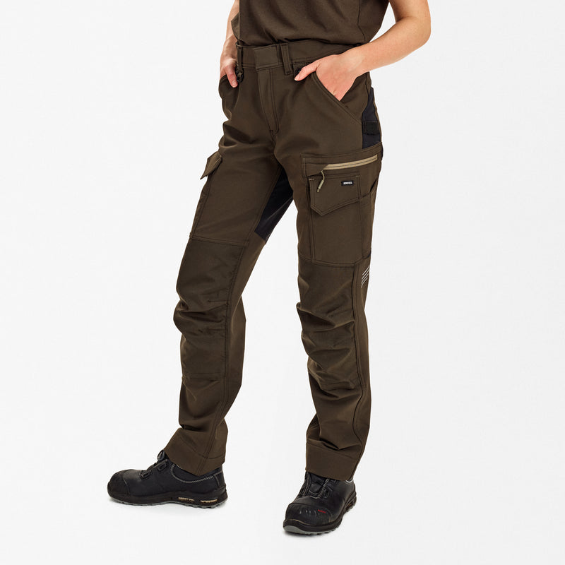 Laden Sie das Bild in Galerie -Viewer, Entire Damen Arbeitshose mit 4-Wege-Stretch 2341-234