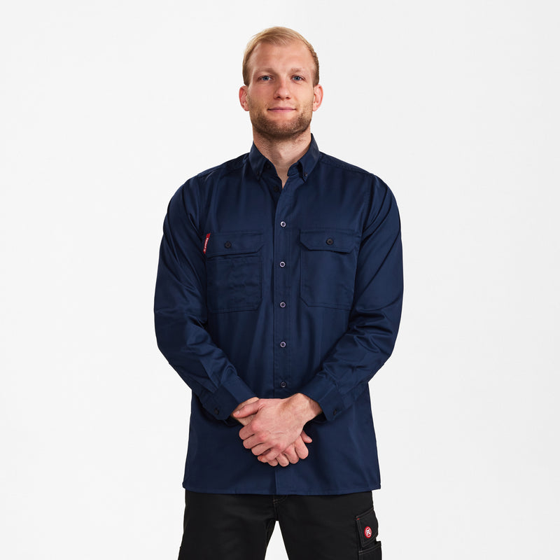 Laden Sie das Bild in Galerie -Viewer, Extend langärmliges Herrenhemd 7181-810