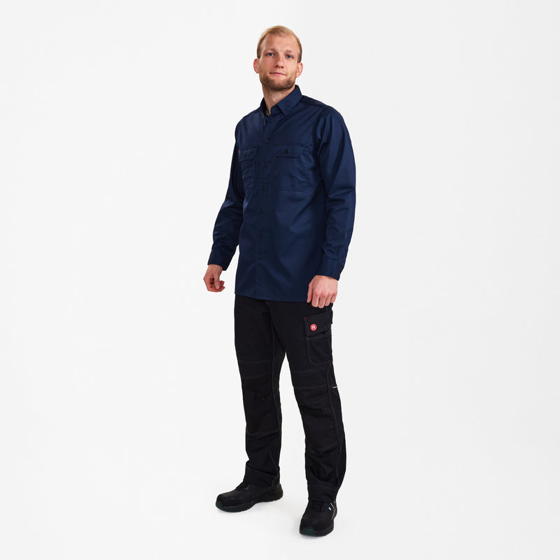 Laden Sie das Bild in Galerie -Viewer, Extend langärmliges Herrenhemd 7181-810