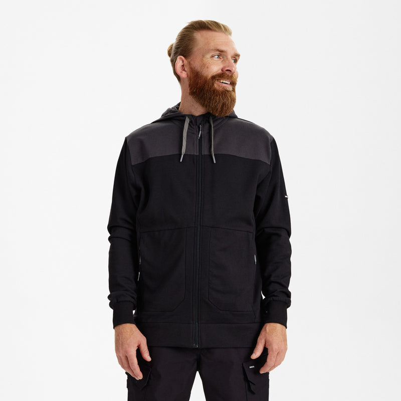 Laden Sie das Bild in Galerie -Viewer, Entire sweatcardigan mit kapuze 8329-247