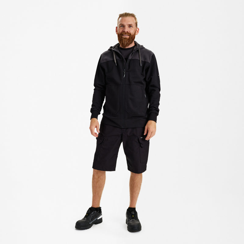 Laden Sie das Bild in Galerie -Viewer, Entire sweatcardigan mit kapuze 8329-247