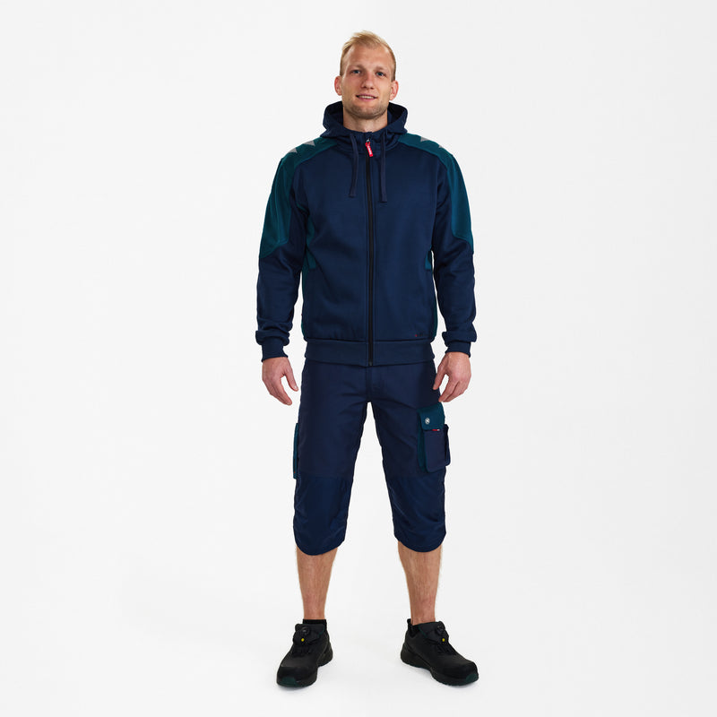 Laden Sie das Bild in Galerie -Viewer, Galaxy Sweatcardigan mit Kapuze 8820-233