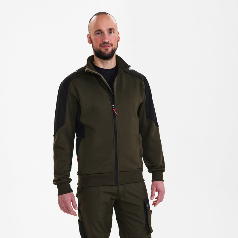 Laden Sie das Bild in Galerie -Viewer, Galaxy Sweatcardigan mit Kragen 8830-233