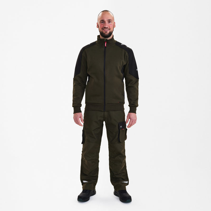 Laden Sie das Bild in Galerie -Viewer, Galaxy Sweatcardigan mit Kragen 8830-233