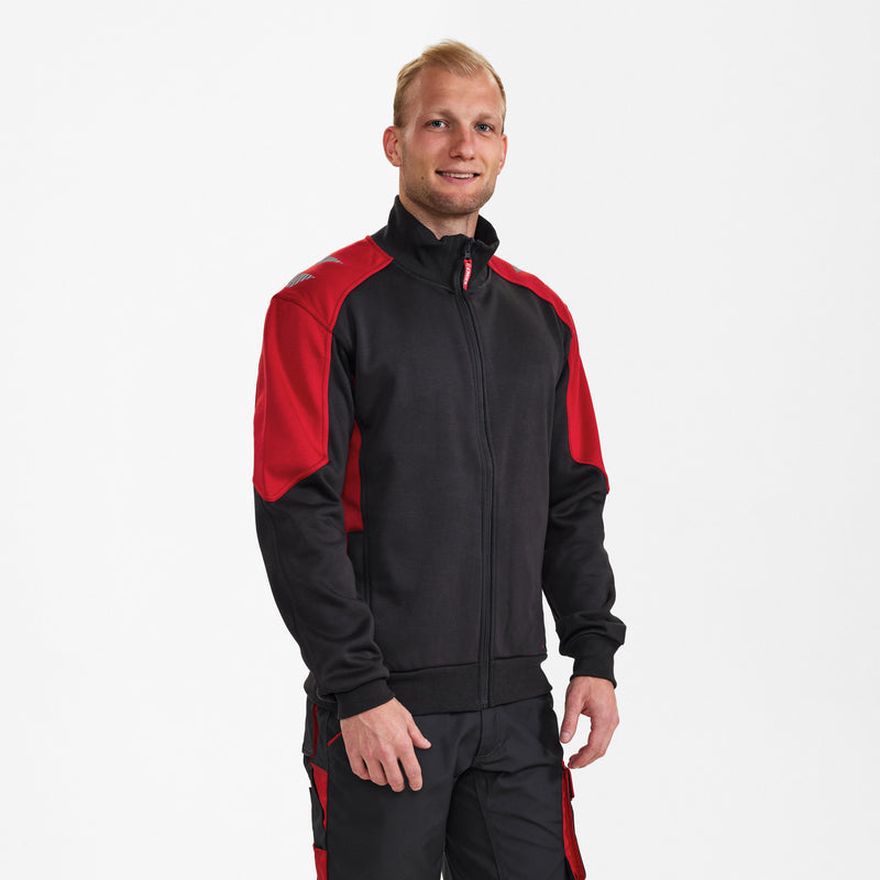 Laden Sie das Bild in Galerie -Viewer, Galaxy Sweatcardigan mit Kragen 8830-233