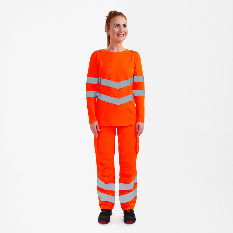Laden Sie das Bild in Galerie -Viewer, Safety Damen langarm-Shirt 9543-182