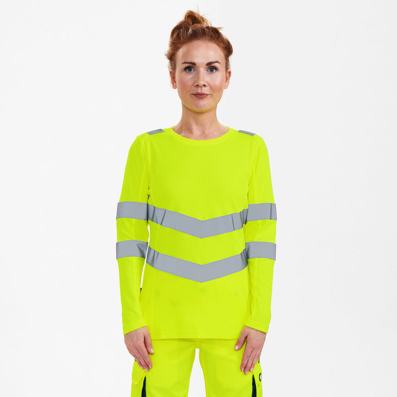 Laden Sie das Bild in Galerie -Viewer, Safety Damen langarm-Shirt 9543-182
