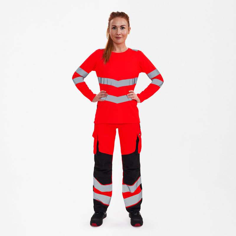 Laden Sie das Bild in Galerie -Viewer, Safety Damen langarm-Shirt 9543-182