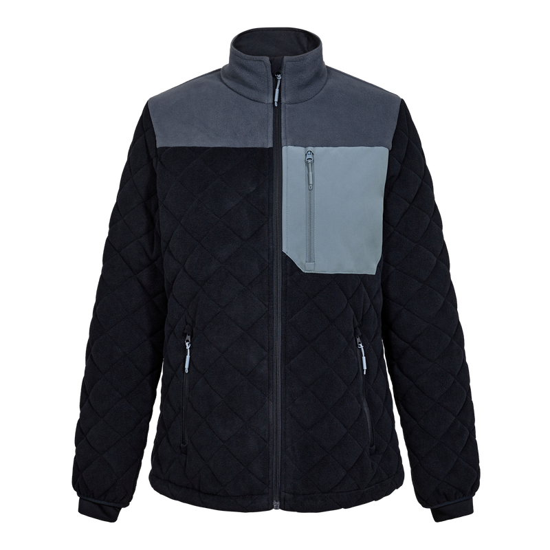 Laden Sie das Bild in Galerie -Viewer, Entire Damen Gestepptes-Fleecejacke 1336-143